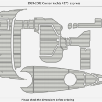 1999-2002 Cruisers Yachts 4270  express