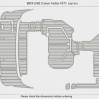 1999-2002 Cruisers Yachts 4270  express