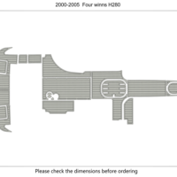 2000-2005  Four winns H280