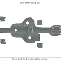 1999-2005 Four winns 234