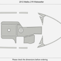 2012 Malibu 21ft Wakesetter