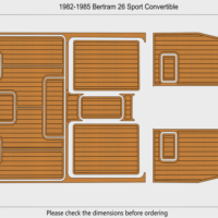 1982-1985 Bertram 26 Sport Convertible