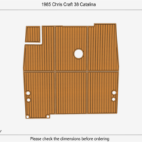 1985 Chris Craft 38 Catalina