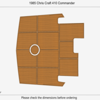1985 Chris Craft 410 Commander
