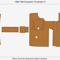 1998-1999 Sunseeker Tomahawk 41