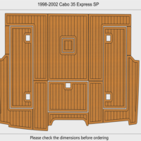 1998-2002 Cabo 35 Express SP