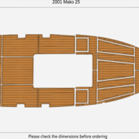 2001 Mako 25