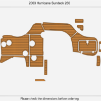 2003 Hurricane 260 Sundeck