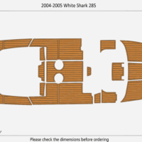 2004-2005 White Shark 285