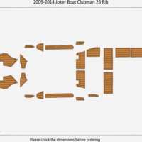 2009-2014 Joker Boat Clubman 26 Rib