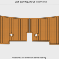 2005-2007 Regulator 28 center Consol