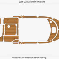 2006 Quicksilver 650 Weekend