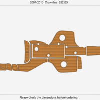 2007-2010  Crownline  252 EX