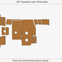 2017 Quicksilver Activ 755 Sundeck