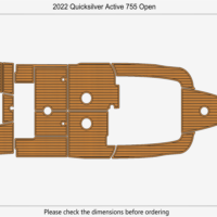 2022 Quicksilver Active 755 Open
