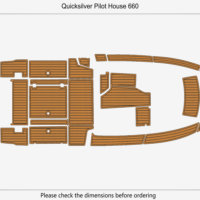 Quicksilver Pilot House 660