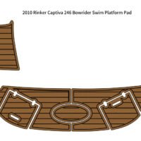 2010 Rinker Captiva 246 Bowrider Swim Platform