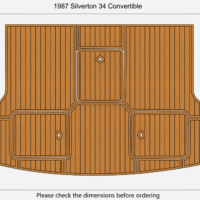 1987 Silverton 34 Convertible