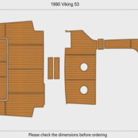 1990 Viking 53
