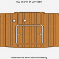 1992 Silverton 31 Convertible
