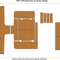 1994-1995 Mainship 40 Sedan Bridge 整套