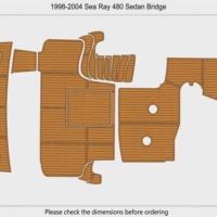 1998-2004 Sea Ray 480 Sedan Bridge