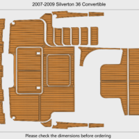 2007-2009 Silverton 36 Convertible