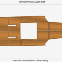 2008-2009 Riddick 2290 Skiff