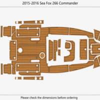 2016 Sea Fox 266 Commander bow