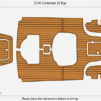 2018 Contender 25 Bay
