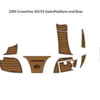 2005 Crownline 260 EX Swim Platform Bow
