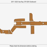 2015-2017 Sea Ray 270 sundeck Outboard