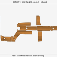 2015-2017 Sea Ray 270 sundeck Inboard