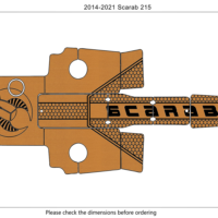 2014-2021 scarab 215 logo Cockpit