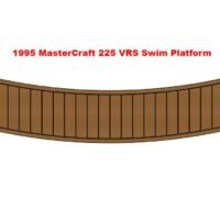 1995 MasterCraft 225 VRS Swim Platform
