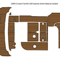 2004 Cruiser Yachts 320 Express Swim Platform Cockpit