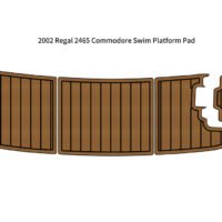 2002 Regal 2465 Commodore Swim Platform