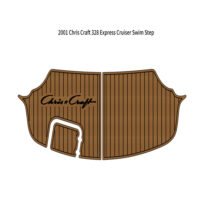 2001 Chris Craft 328 Express Cruiser Swim Platform
