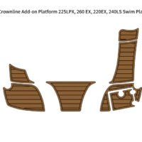 2005-2011 Crownline 225LPX 260 EX 220EX 240LS Add-on Swim Platform