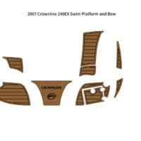 2007 Crownline 240EX Swim Platform Bow