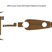 1999 Cruiser Yachts 3870 Swim Platform & Foredeck