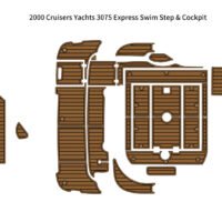 2000 Cruisers Yachts 3075 Express Swim Platform Cockpit