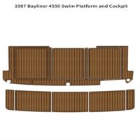 1987 Bayliner 4550 Swim Platform Cockpit