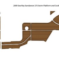 2009 Sea Ray Sundancer 270 Swim Platform Cockpit