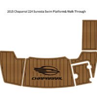 2015 Chaparral 224 Sunesta Swim Platform