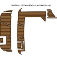 2005 Rinker 232 Swim Platform Walkthrough