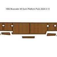 1992 Bluewater 48 Swim Platform