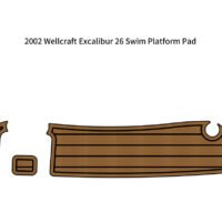 2002 Wellcraft Excalibur 26 Swim Platform