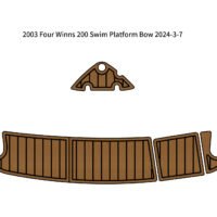 2003 Four Winns 200 Swim Platform Bow