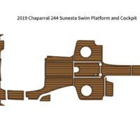 2019 Chaparral 244 Sunesta Swim Platform Cockpit